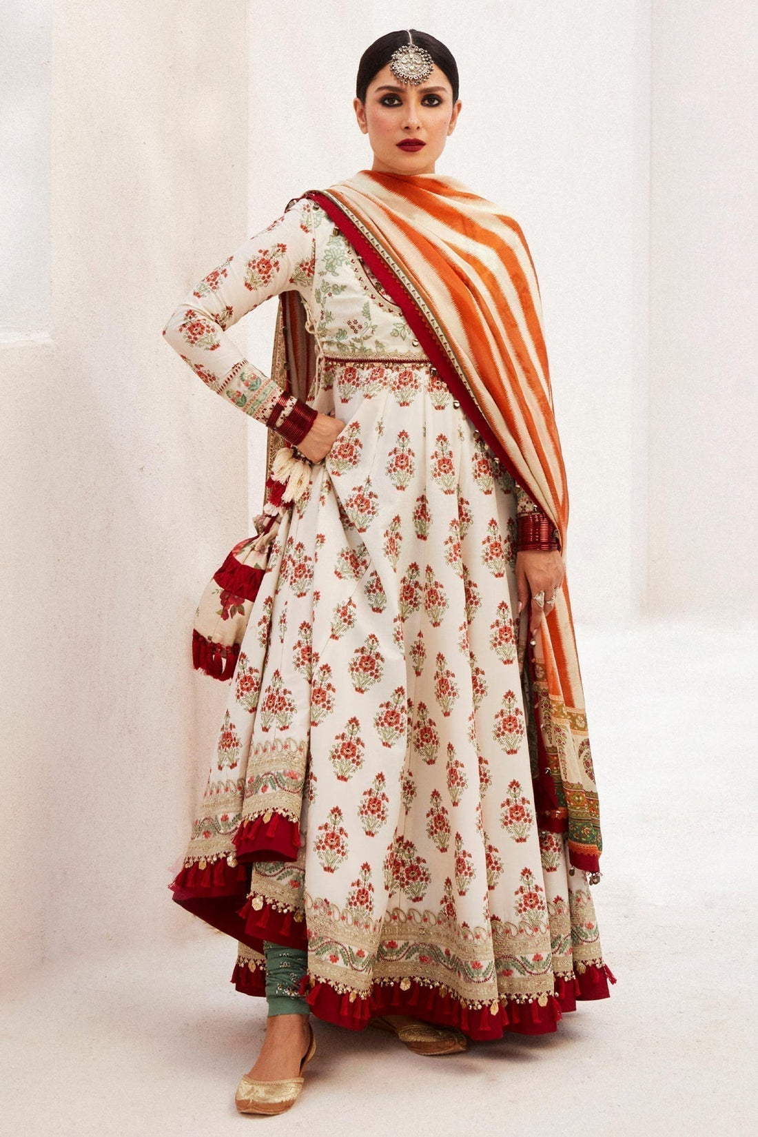 Zara Shahjahan | Luxury Lawn 24 | ANARKALI-11B - House of Zarish