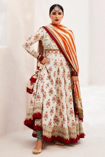 Zara Shahjahan | Luxury Lawn 24 | ANARKALI-11B - House of Zarish