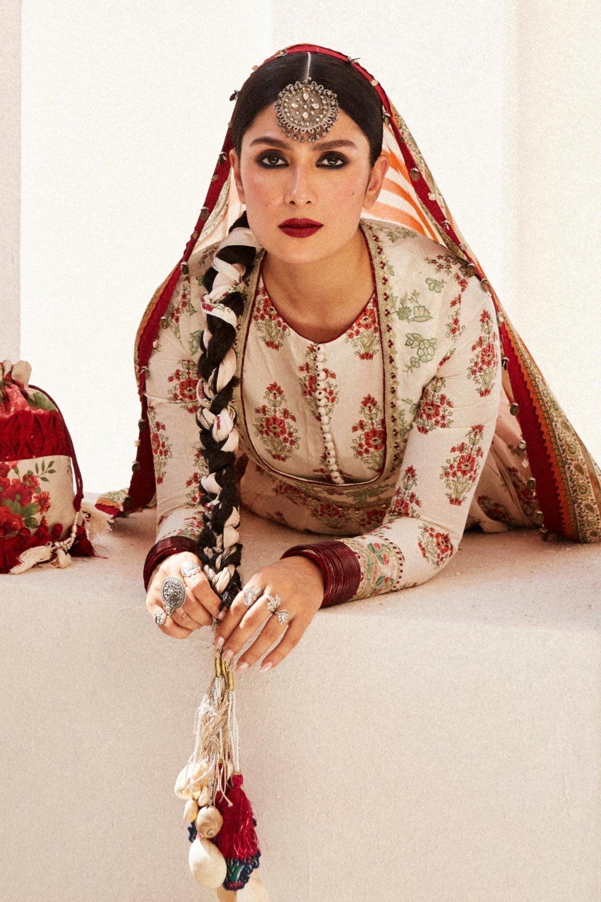 Zara Shahjahan | Luxury Lawn 24 | ANARKALI-11B - House of Zarish