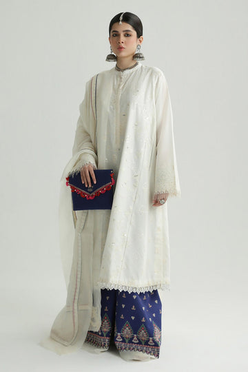Zara Shahjahan | Luxury Lawn 24 | DEENA-12B - House of Zarish