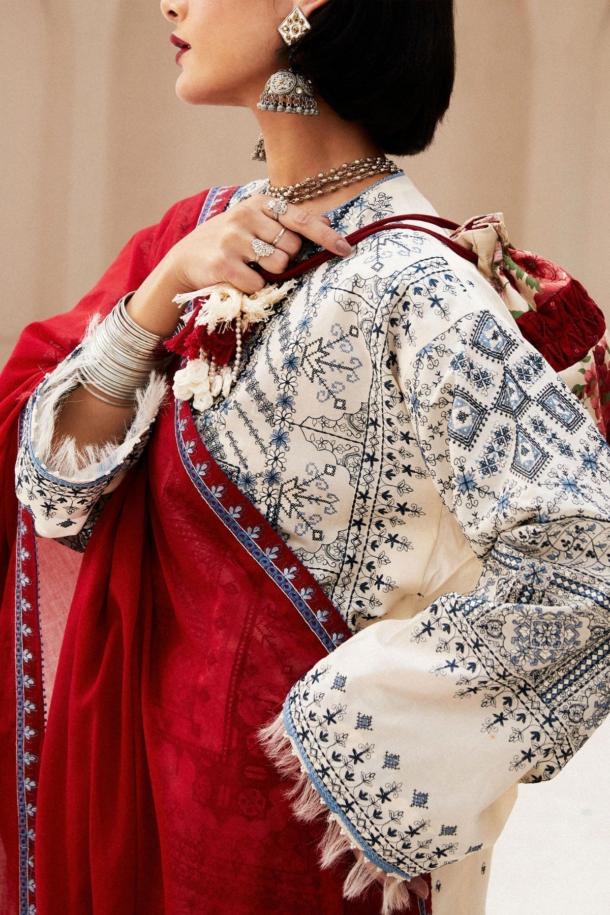 Zara Shahjahan | Luxury Lawn 24 | DIYA-2A - House of Zarish