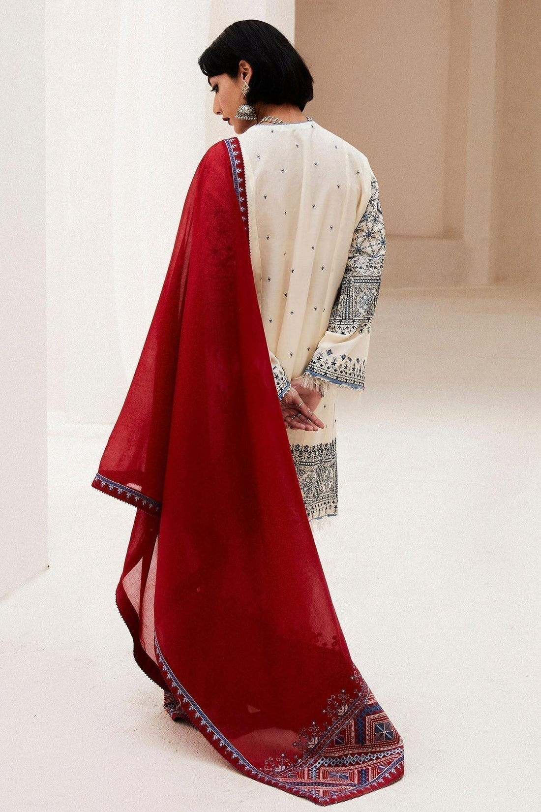 Zara Shahjahan | Luxury Lawn 24 | DIYA-2A - House of Zarish