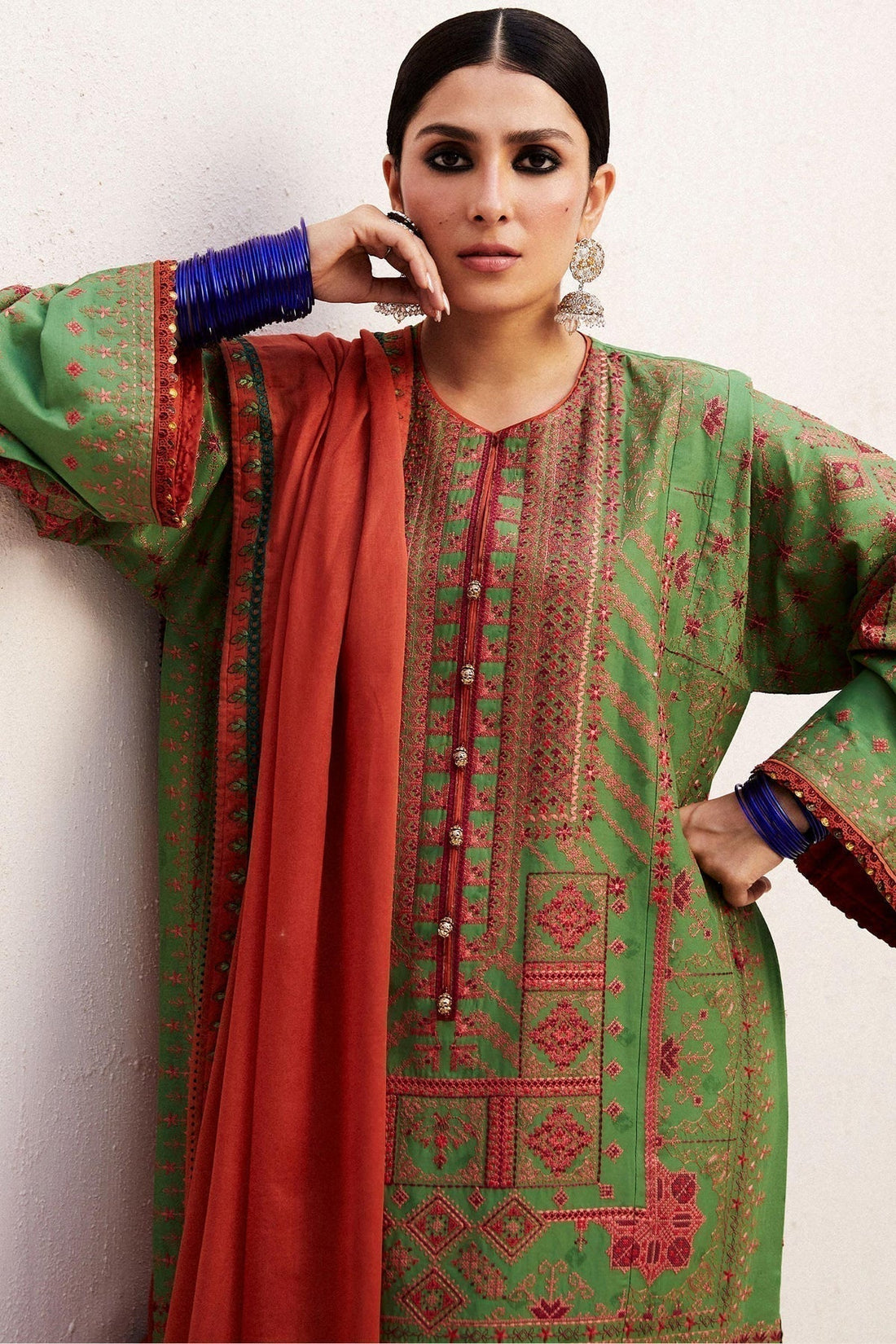 Zara Shahjahan | Luxury Lawn 24 | DIYA-2B - House of Zarish