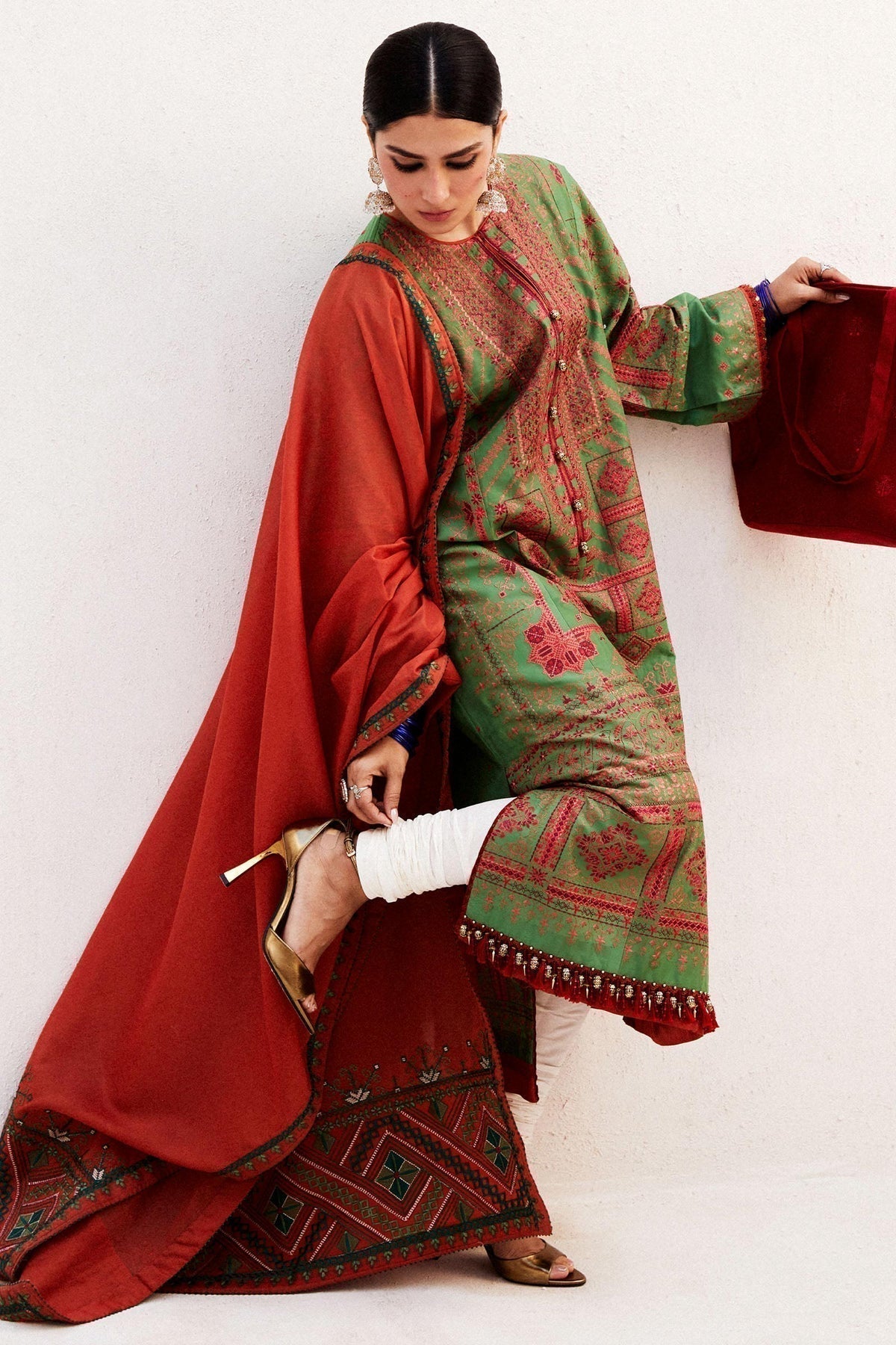 Zara Shahjahan | Luxury Lawn 24 | DIYA-2B - House of Zarish