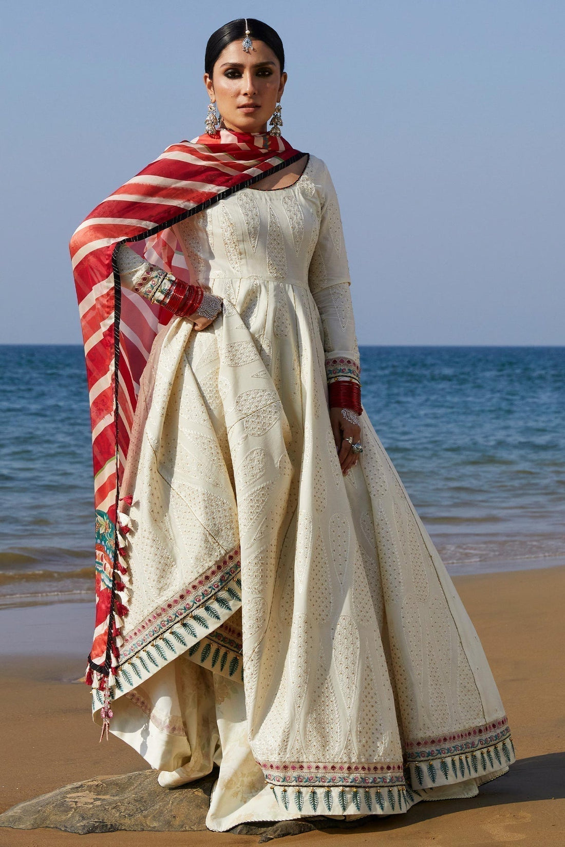 Zara Shahjahan | Luxury Lawn 24 | AAINA-8A - House of Zarish