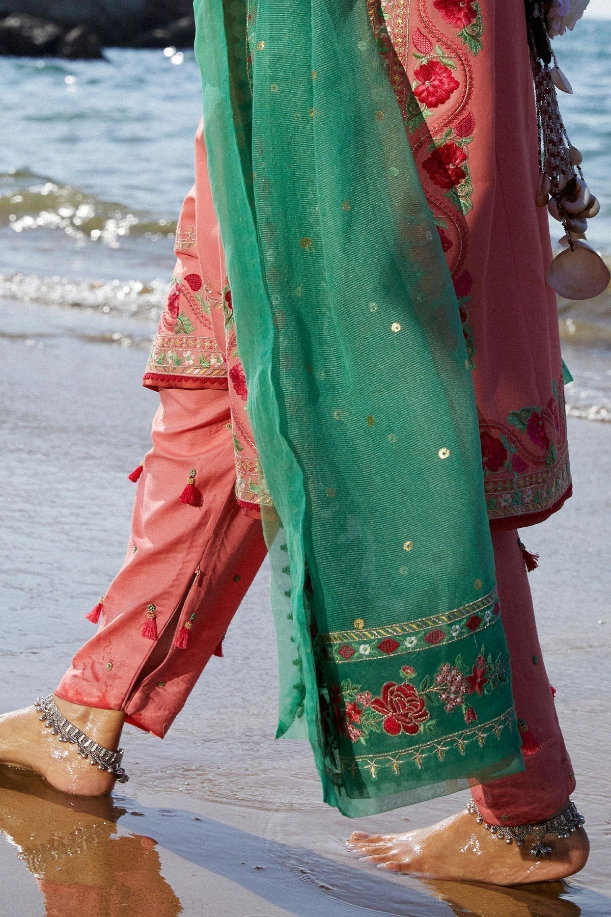 Zara Shahjahan | Luxury Lawn 24 | JIYA-6A - House of Zarish