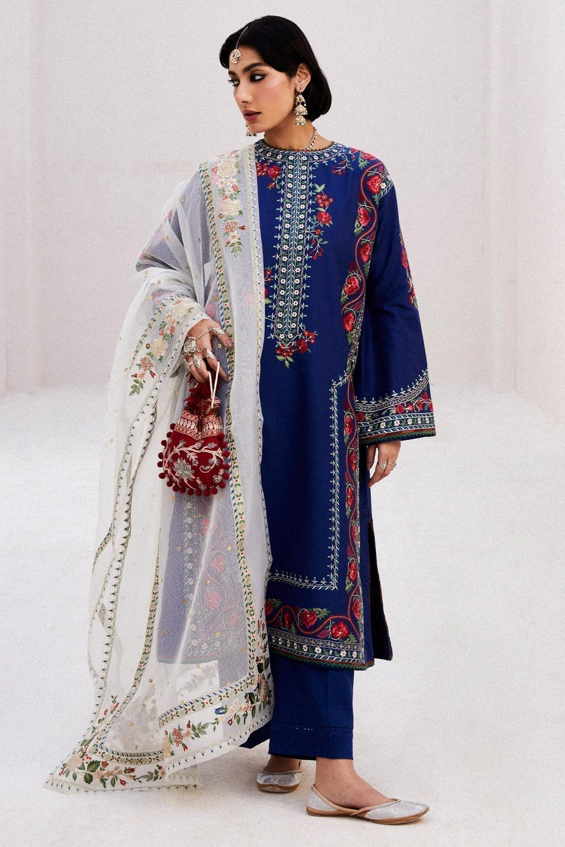 Zara Shahjahan | Luxury Lawn 24 | JIYA-6B - House of Zarish