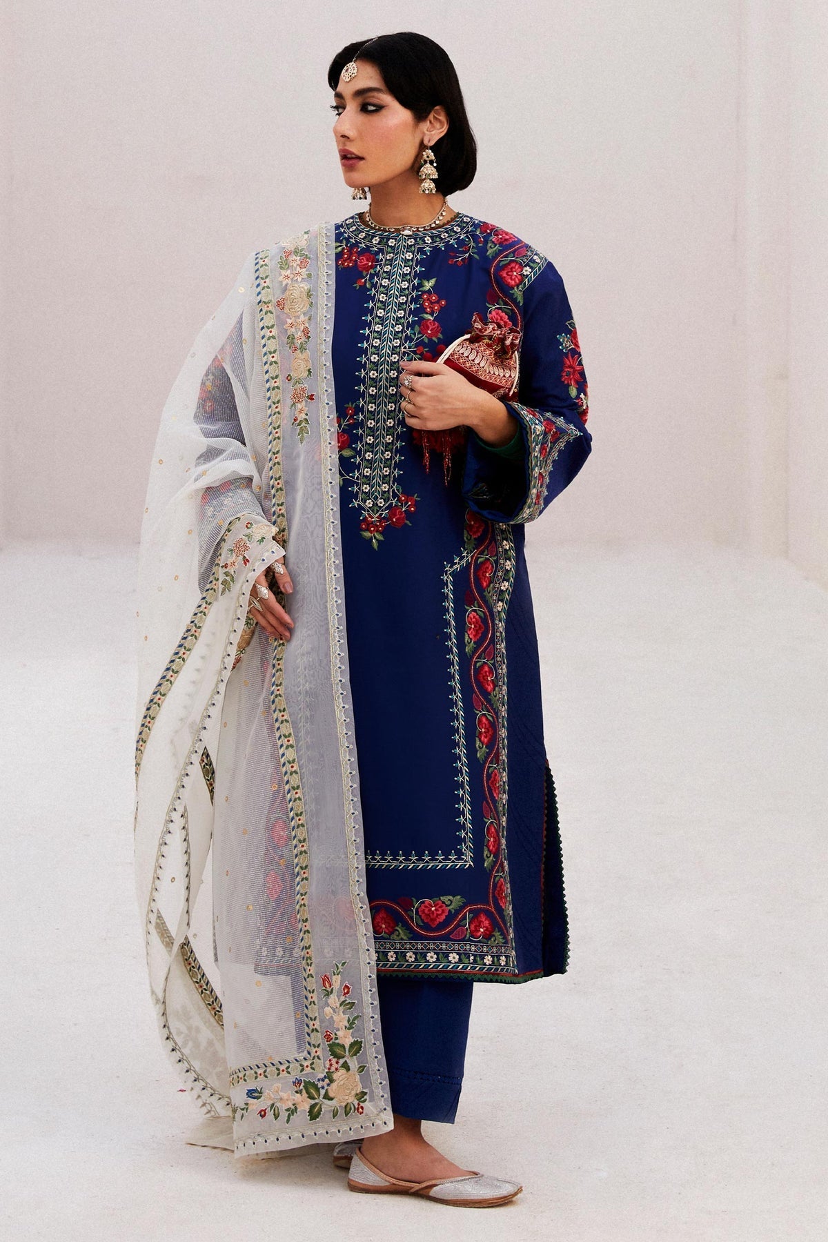 Zara Shahjahan | Luxury Lawn 24 | JIYA-6B - House of Zarish