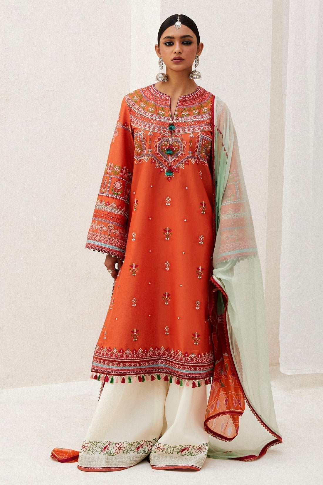Zara Shahjahan | Luxury Lawn 24 | LAMIA-7A - House of Zarish