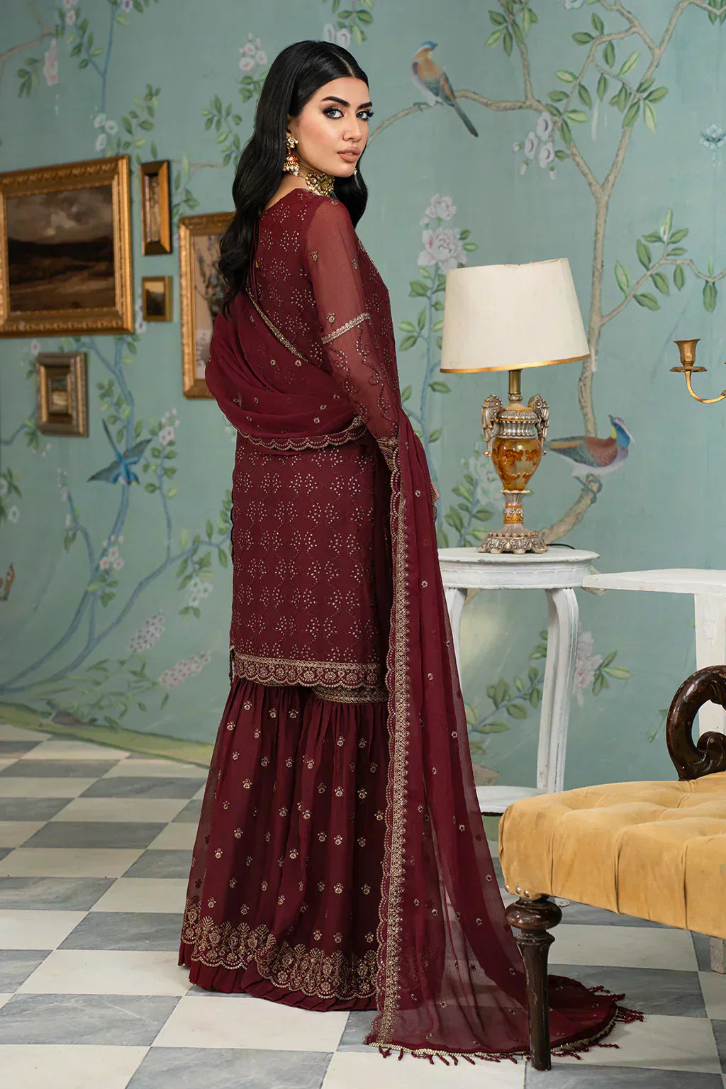 Zarif | Afsanah Formal Edit 24 | ZAF 12 RESHAM - House Of Anaya